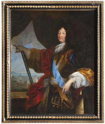 French master, early 18th century Portrait of Louis XIV Oil ...