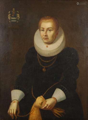 d'après le XVIIe siècle / naar de 17de eeuw Portrait de...