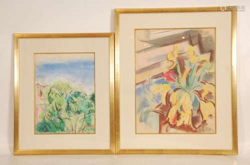 Albert Florian Claes-Thobois (1883-1945) Bouquet de fleurs -...