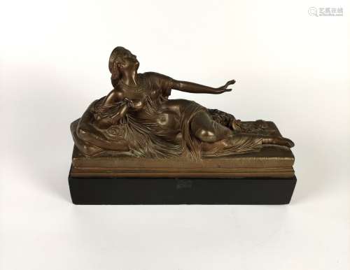 Auguste CLESINGER ( 1814 -1883 ) Cléopatre Mourante Sculptur...