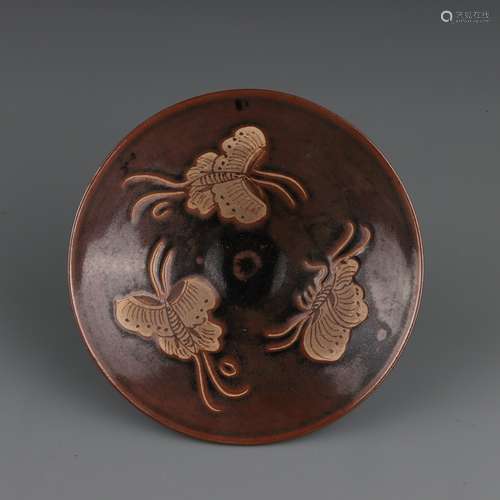 Jizhou Kiln Butterfly Cup