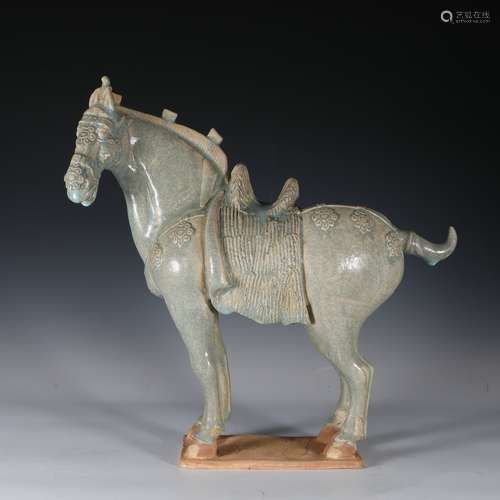 Ru Type Pottery Figure Of Horse