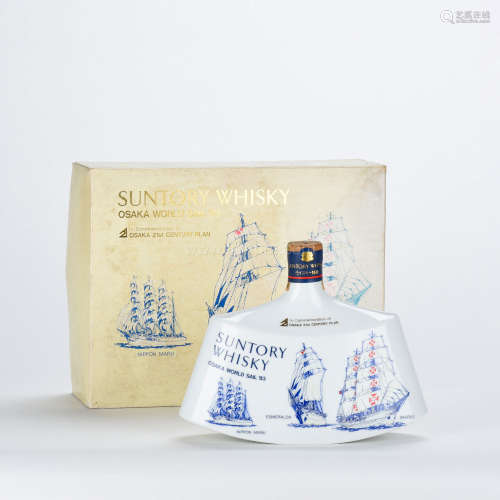 1983 年日本丸号 瓶帆 船 三得利特级威士忌