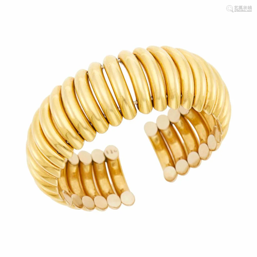 Gold Cuff Bracelet