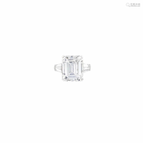 Platinum and Diamond Ring