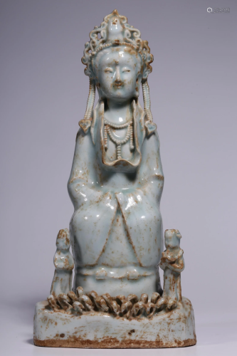 Repulic of China - Hutian Ware Avalokitesvara Sitting