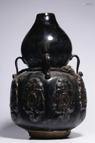 Song Dynasty - Sichuan Guangyuan Kiln Black Glazed