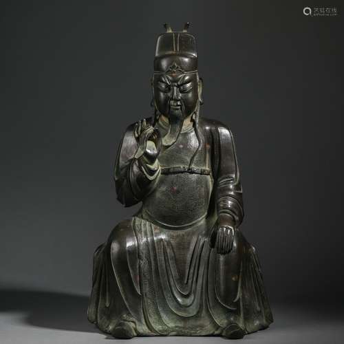 Bronze Figure Of Guangong