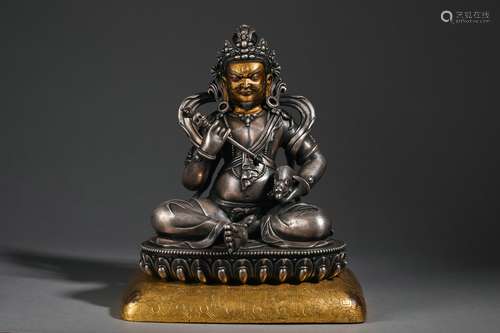 Gilt Decorated Figure Of Jambhala