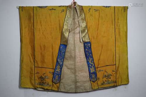 Qing Court Imperial Buddhist Robe - Qing Dyn.