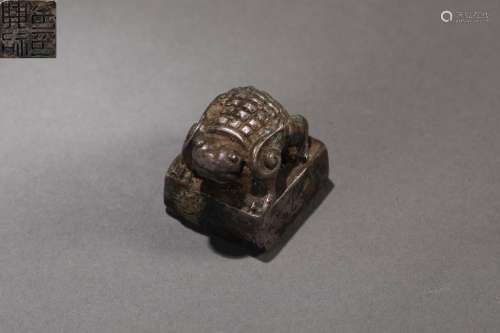 Bronze Turtle Knob