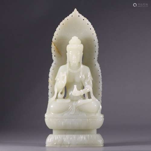 A Jade Guanyin Ornament