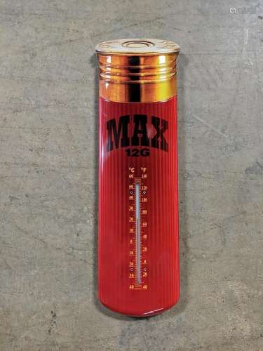 Max 12 guage shell thermometer