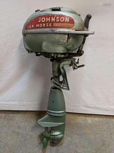 1948 Model TD 20 5 horse power Johnson boat motor