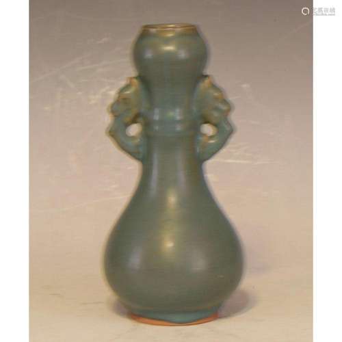 Celadon vase