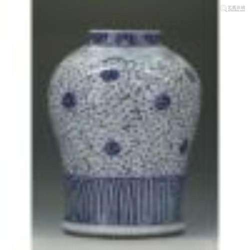 Chinese Blue And White Jar