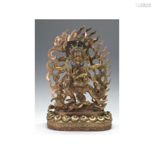 Gilt Bronze Buddha