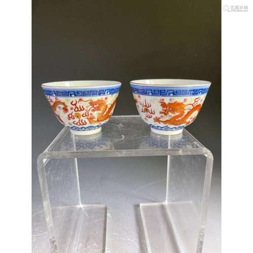 pair of tea bowls