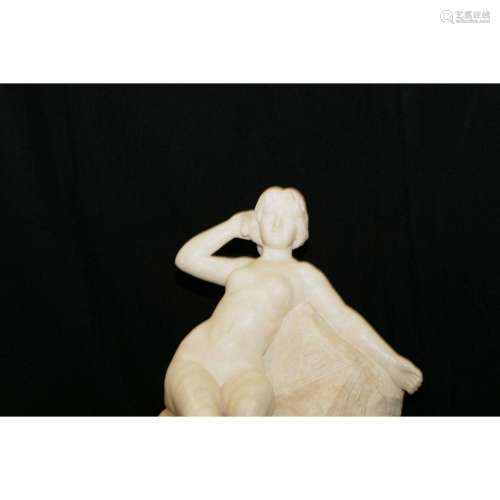 A marble stature