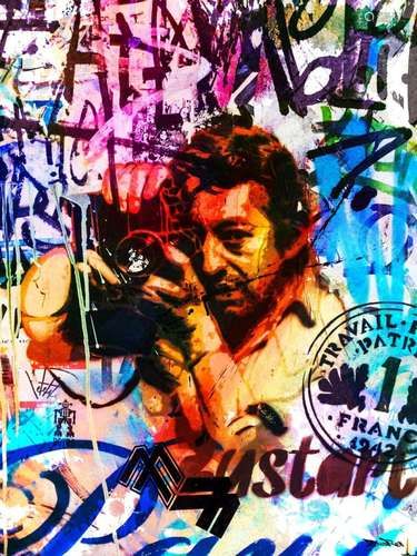 BrainRoy (né en 1980) "Gainsbourg Reporter" Finiti...