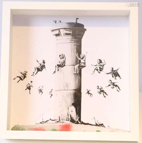 Banksy (d'aprés) Box Set Composition d'une impress...