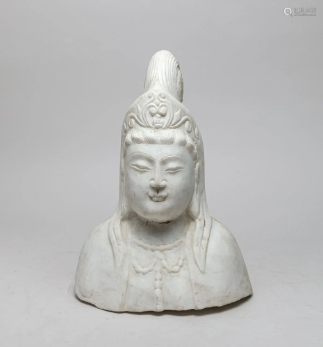 Collectible Chinese Carved Marble Buddha