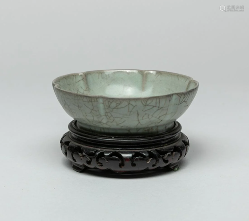 Chinese Ru Type Porcelain Brush Washer