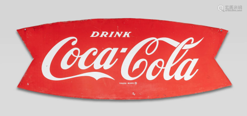 Vintage Coca Cola Typical Metal Sign