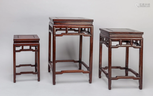 Chinese Wood Stand Sets