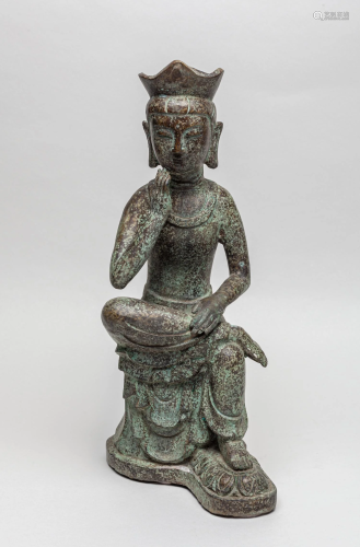 Collectible Korean Bronze Buddha