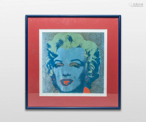 Art Poster of Marilyn Monroe
