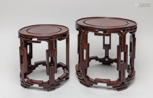 Chinese Rosewood Stand Sets