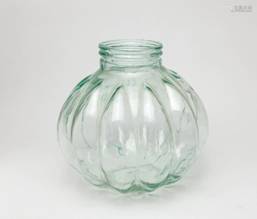 Vintage Glass Water Pot