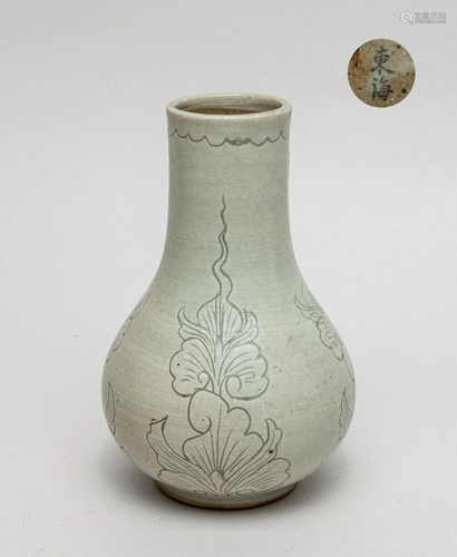 Old Korean Porcelain Cabinet Vase