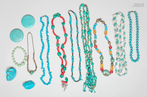 Collectible Turquoise & Gem Stone Jewelries