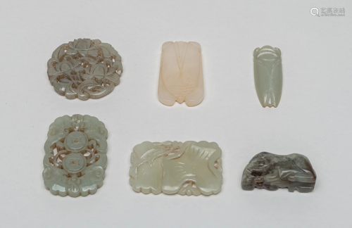 Estate Chinese Jade Carvings