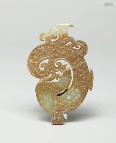 Chinese Jade Carving of Dragon