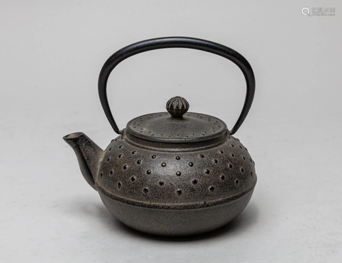 Japanese Southern Type Iron Teapot