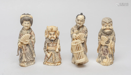 Collectible Japanese Carved Figures