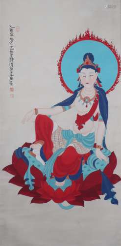 Painting : Buddha by Zhang Daqian