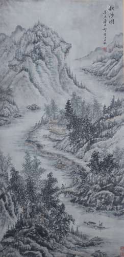 Landscape Painting by Yuan Jiang