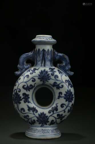 Blue-and-white Vase