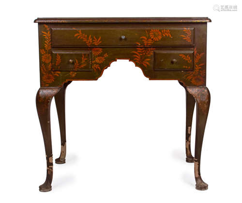 A first half of 20th century lacquered writing desk