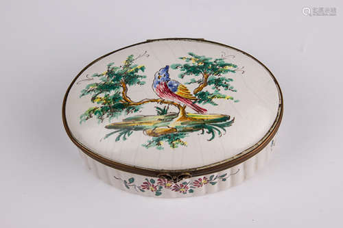 A French enamel snuff box circa 1820