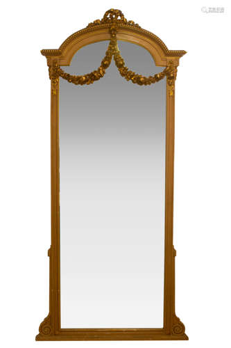 A 20th century Louis XVI style mirror