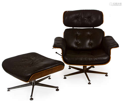 Martin Stoll for Giroflex, Switzerland circa 1960. Lounge ch...