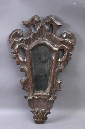 A 19th century mirror cornucopia