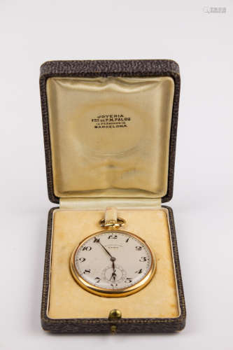 Cyma. A first third of 20th century open face pocket watch a...