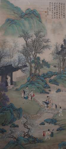 Landscape and Figure Painting by Wen Zhengming