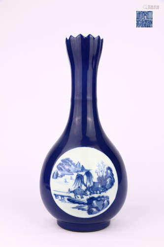 Blue-and-white Vase